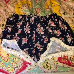 Floral shorts